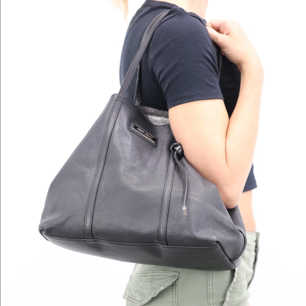 My Black Jimmy Choo Shoulder Tote